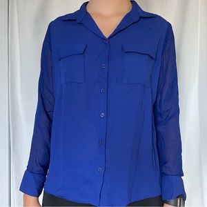 AGB Button Down Top